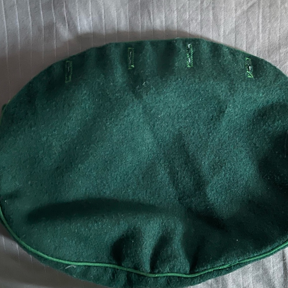 Green Button Cover for  Clutch